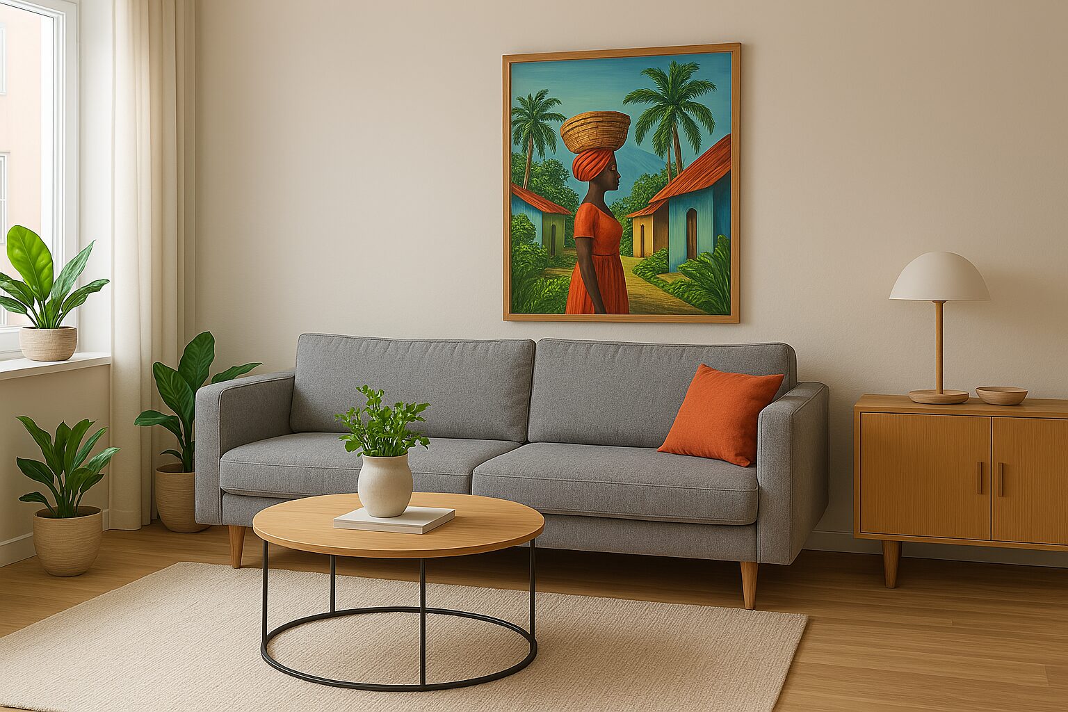 Modern interior construction and finishing work